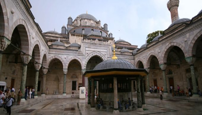 معماری مسجد بایزید استانبول